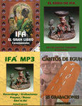 Oferta Colección Aprendizaje de Ifá: Libros, Grabaciones, y Película