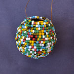 Beaded Hanging Gourd of Osain, Unique Piece