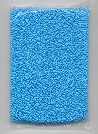 Light Blue (“Baby Blue”) Cuentas de Azul Claro 1.2 lb. Glass / Cristal